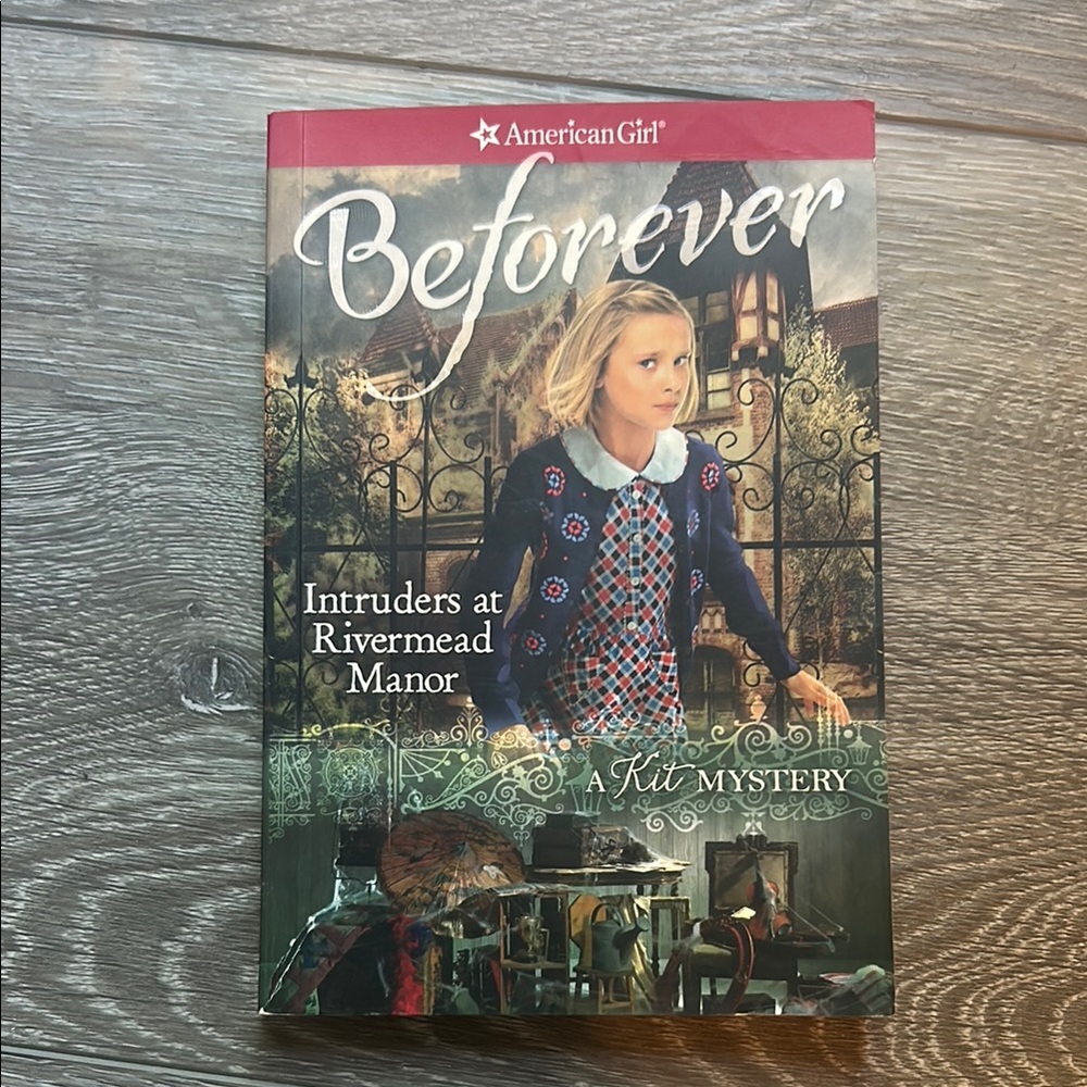 American Girl Beforever Book with Red and Blue Cover